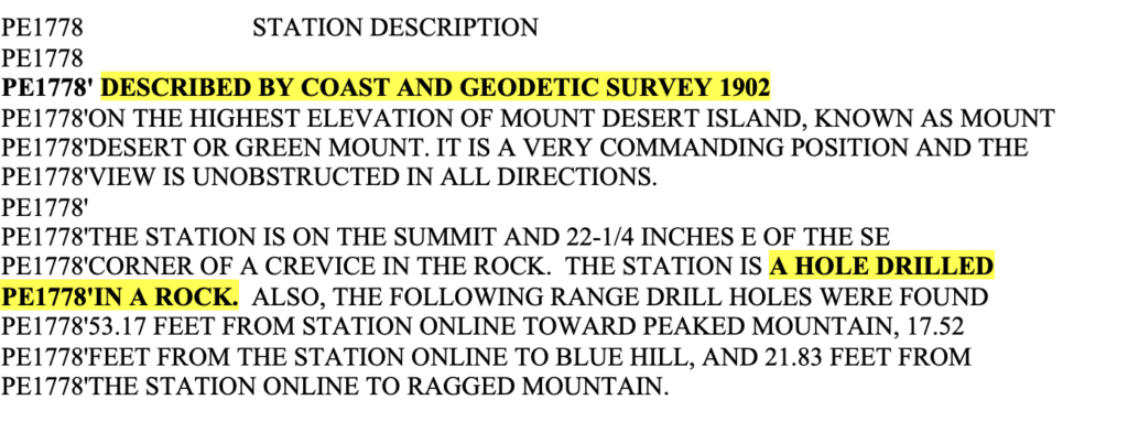 A Description of Mount Desert from 1902 